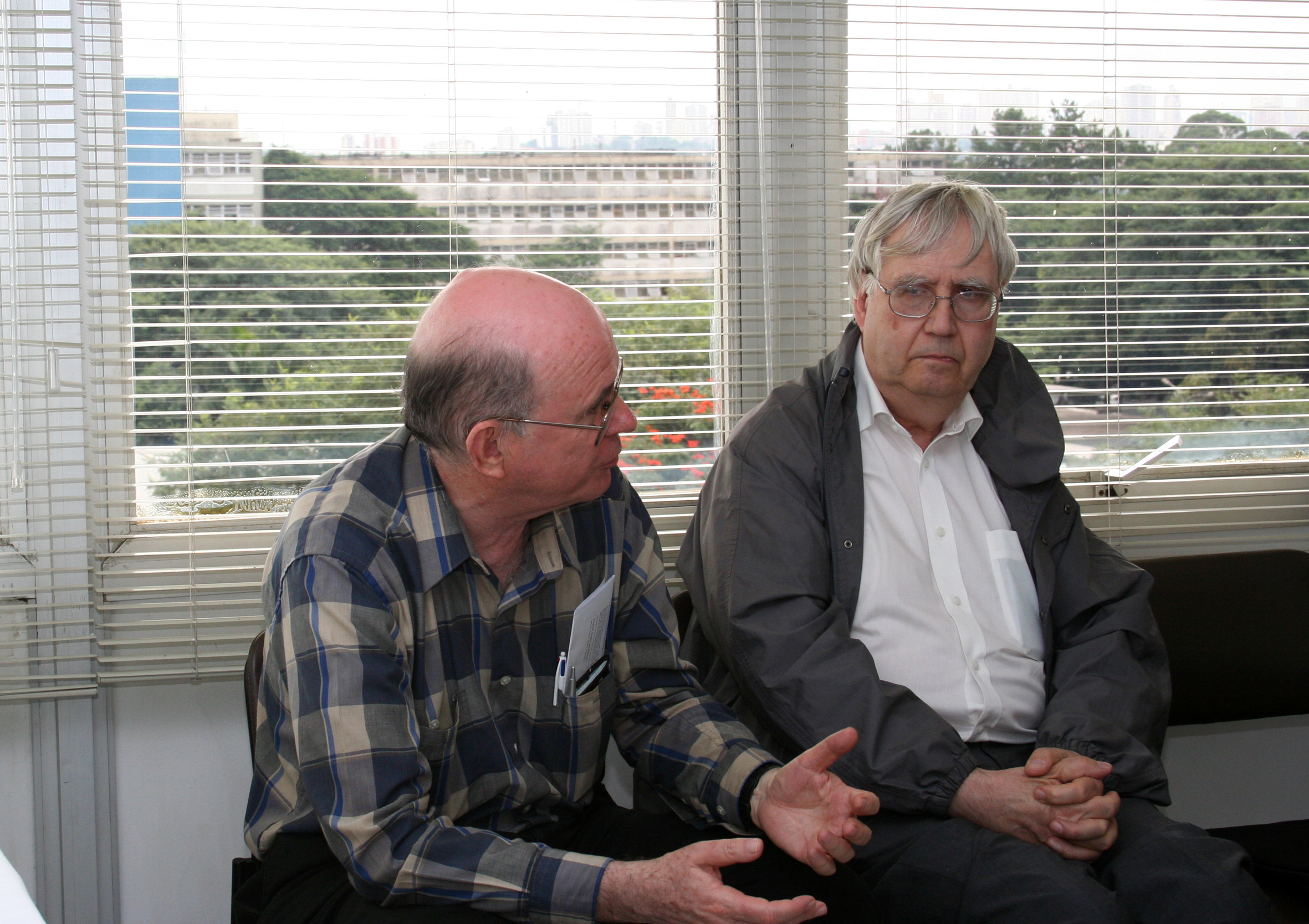 Eliezer Rabinovici e Peter Goddard