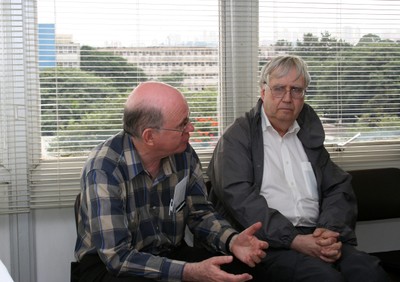 Eliezer Rabinovici e Peter Goddard