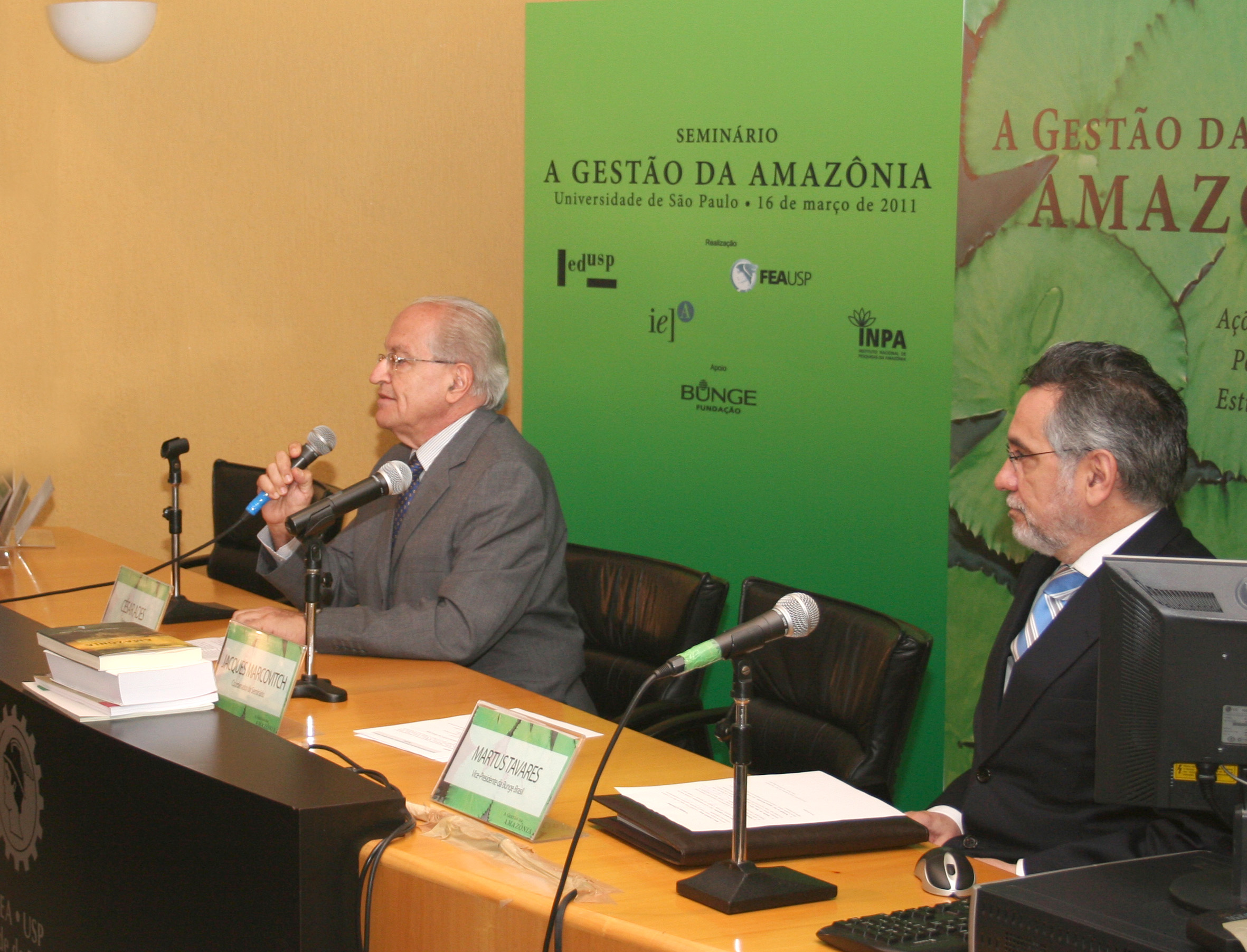César Ades e Martus Tavares