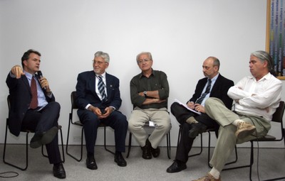 Ricardo Caldas, Guillermo Juan Creus, César Ades, Pedro Paulo Funari e Maurício Loureiro