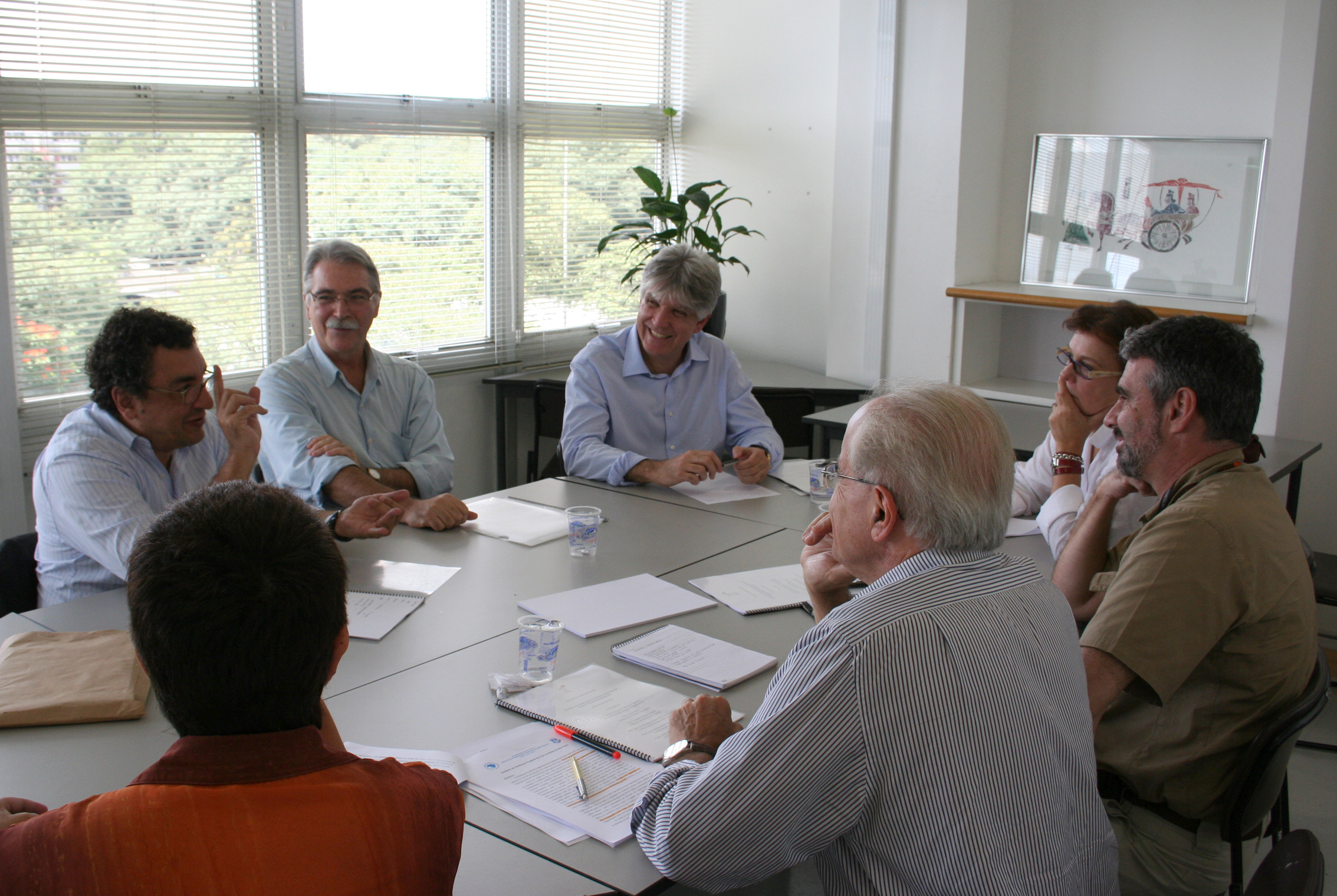 José Aquiles Baesso Grimoni, Cláudio Sérgio Pannuti, Antonio Vargas de Oliveira, Maria Ângela Faggin Pereira Leite, José Roberto Machado Cunha da Silva, César Ades e Marilda Gifalli