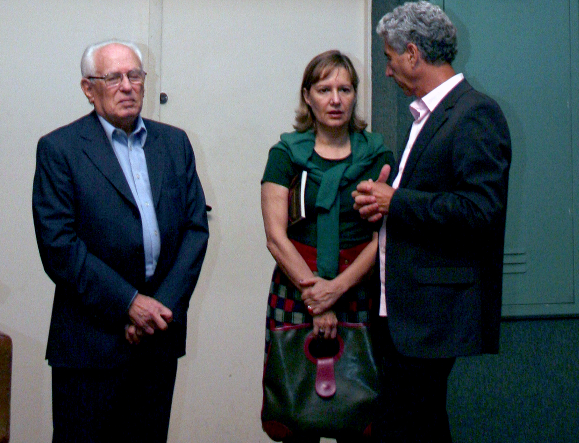 José Goldemberg, José Eli da Veiga e convidada