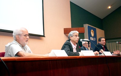 Silvio Salinas, José Eli da Veiga, José Goldemberg e Leonan dos Santos Guimarães