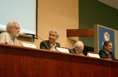 Silvio Salinas, José Eli da Veiga, José Goldemberg e Leonan dos Santos Guimarães