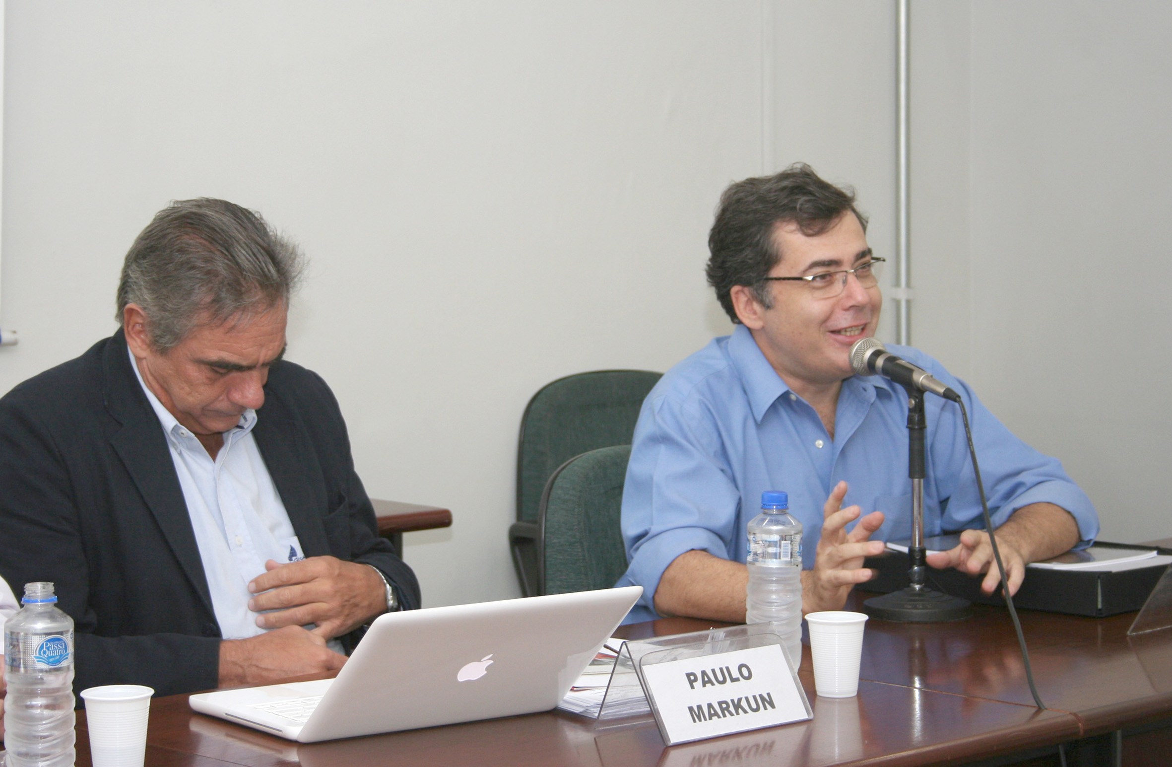 Paulo Markun e Ivo Herzog