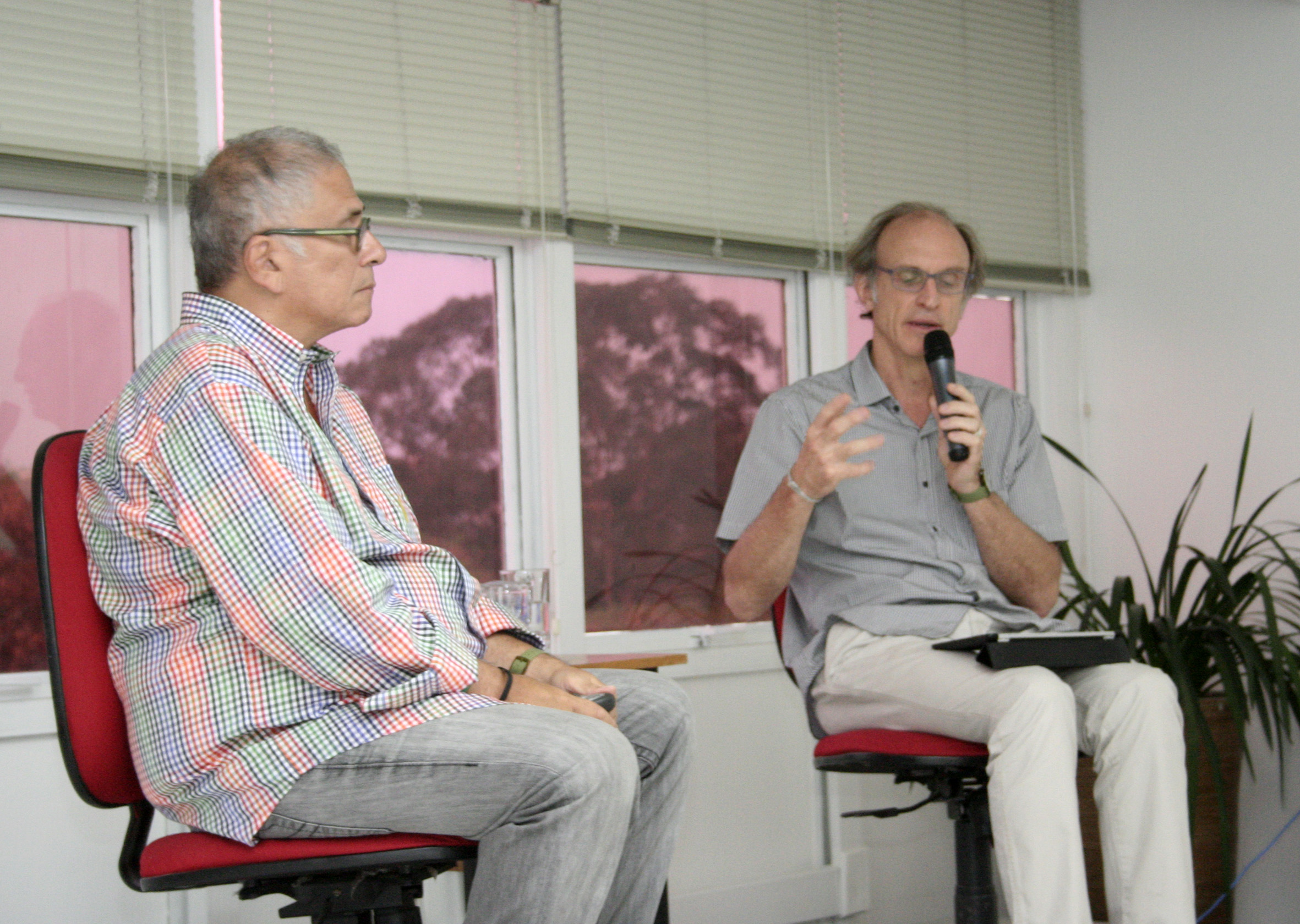Rafael Pereira e Martin Grossmann