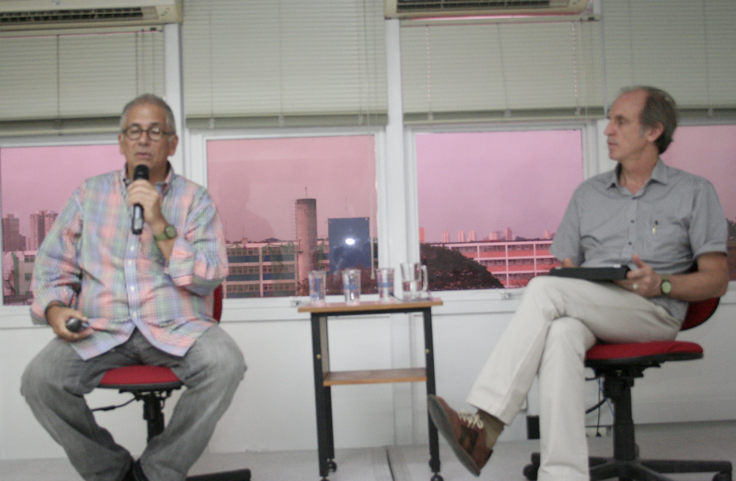 Rafael Pereira e Martin Grossmann
