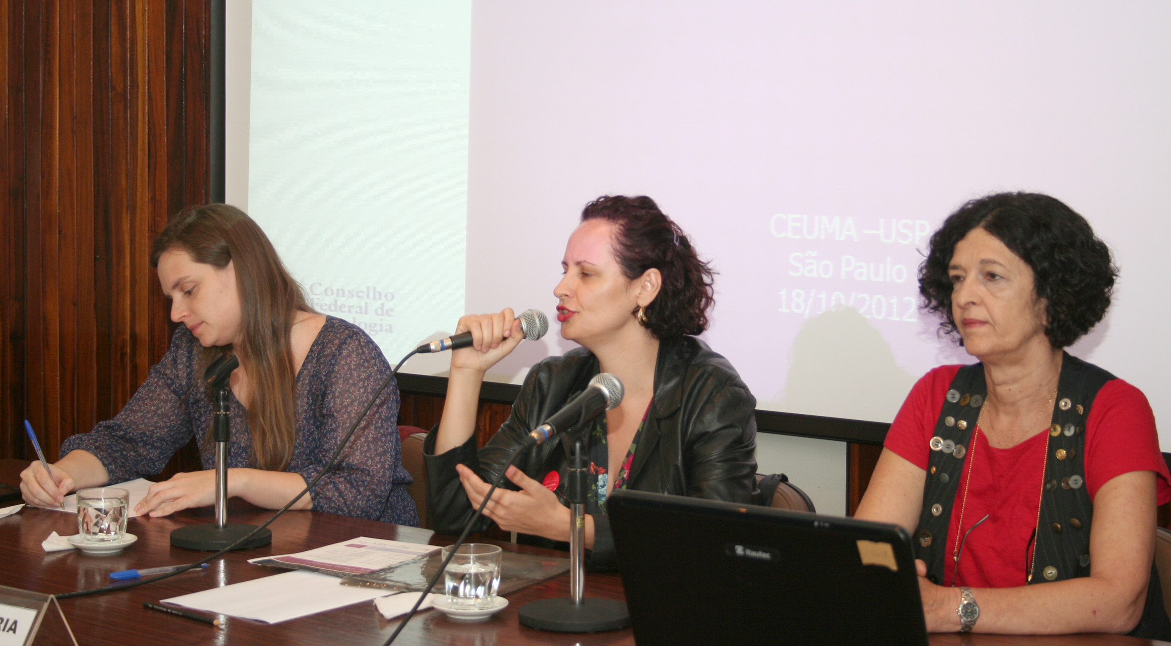 Bia Barbosa, Anna Maria Caldas e Roseli Goffman