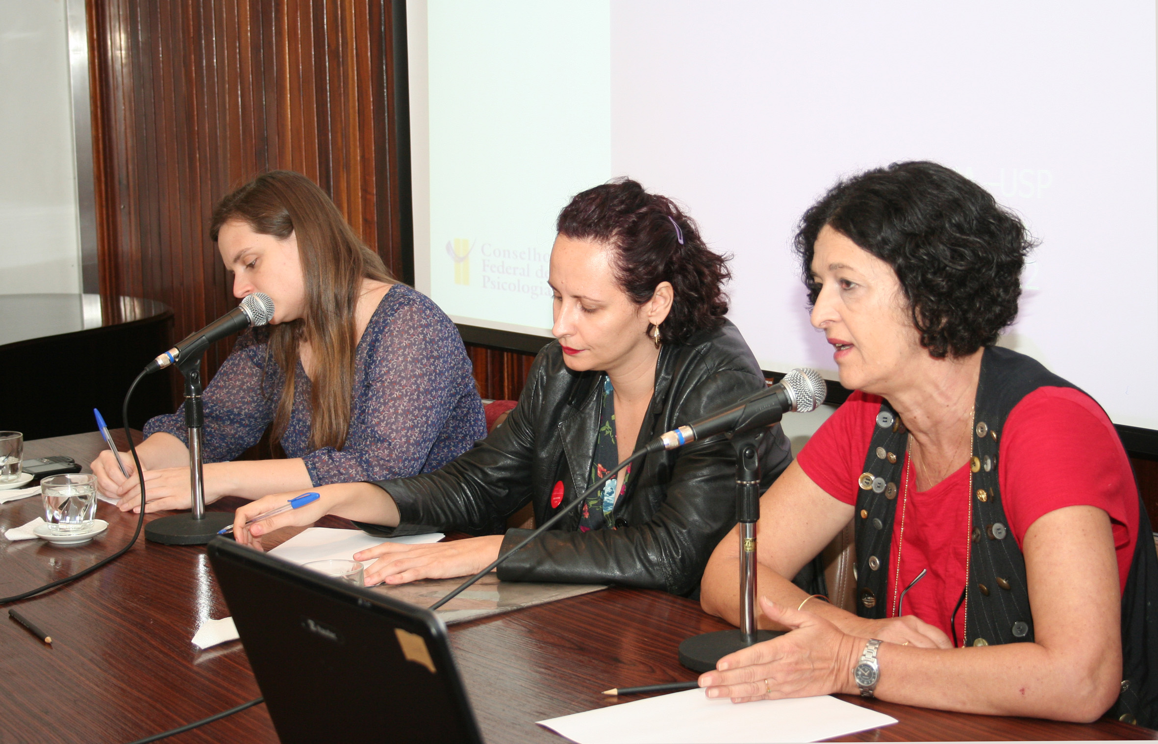Bia Barbosa, Anna Maria Caldas e Roseli Goffman