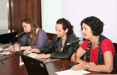 Bia Barbosa, Anna Maria Caldas e Roseli Goffman