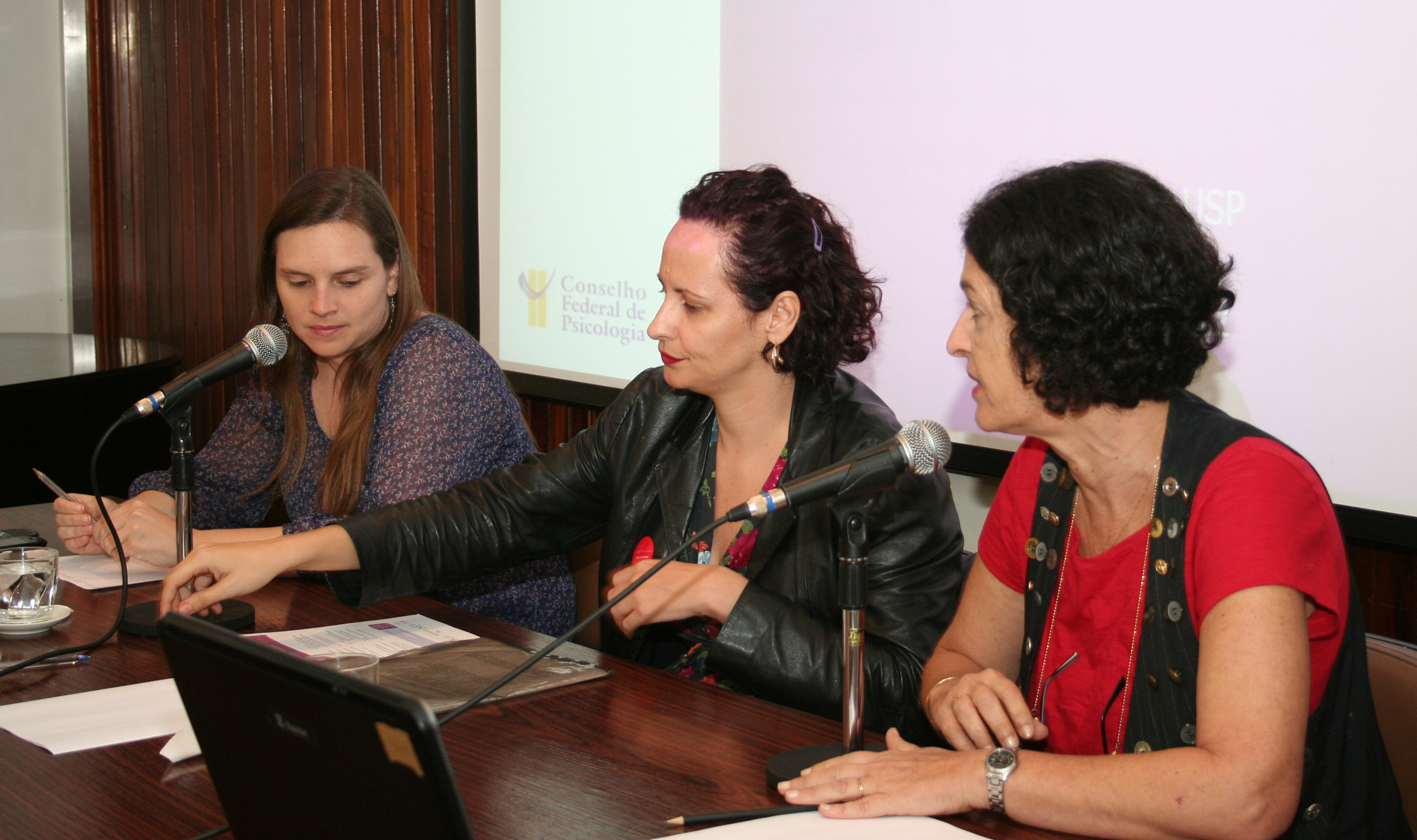 Bia Barbosa, Anna Maria Caldas e Roseli Goffman
