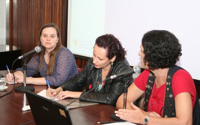Bia Barbosa, Anna Maria Caldas e Roseli Goffman