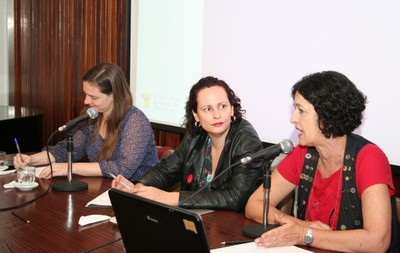 Bia Barbosa, Anna Maria Caldas e Roseli Goffman
