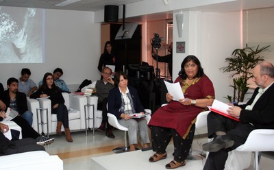 Mridula Mukherjee e Pedro Paulo Funari