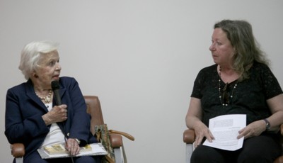 Margarida Genevois e Flávia Schilling