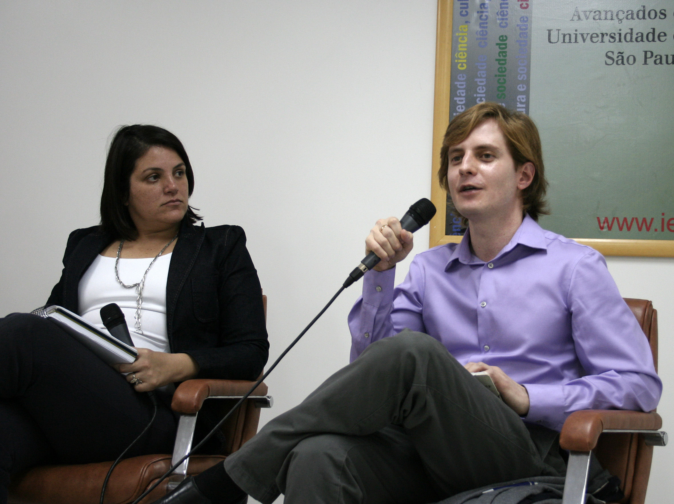 Rossana Rocha Reis e Richard Miskolci