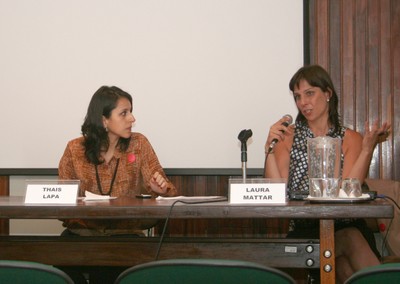 Thais Lapa e Laura Mattar