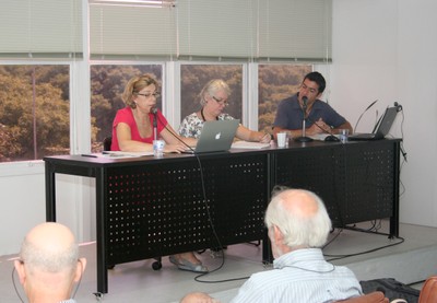 Maria da Penha Costa Vasconcelos, Helena Leal David e Nicolas Lechopier