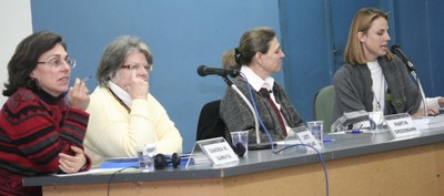 Sandra Sawaya, Lisete Arelano, Ana Lydia Sawaya e Camila Giorgetti