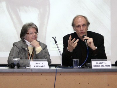 Lisete Arelano e Martin Grossmann