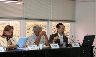 Sonia Maria Ramos Marisa Russo Lecointre, Luiz Henrique Lopes dos Santos e Edson Watanabe