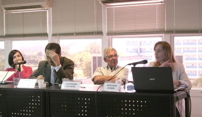 Sonia Maria Ramos Vasconcelos, Edson Watanabe, Luiz Henrique Lopes dos Santos e Marisa Russo Lecointre