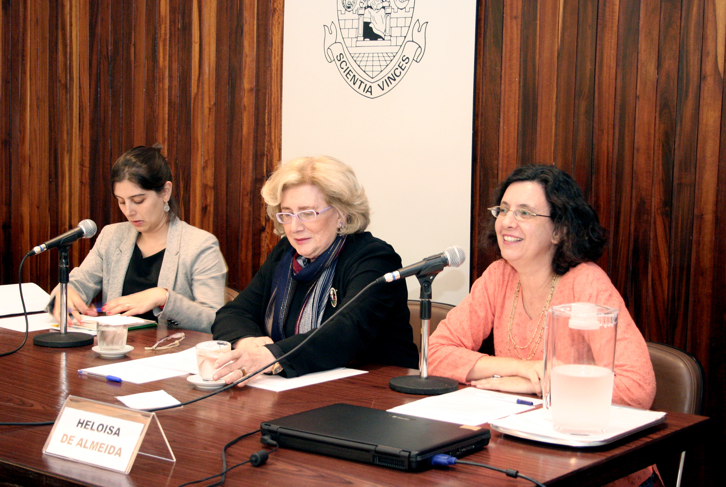 Tamara Gonçalves, Eva Blay e Heloisa Buarque de Almeida