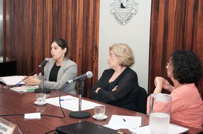 Tamara Gonçalves, Eva Blay e Heloisa Buarque de Almeida