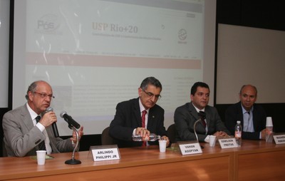 Arlindo Philippi Junior, Vahan Agopyan, Edmilson Freitas e Wagner Costa Ribeiro
