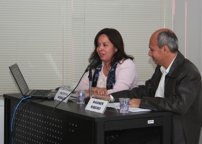Patrícia Morales e Wagner Costa Ribeiro