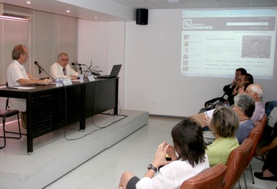 Martin Grossmann e José Álvaro Moisés