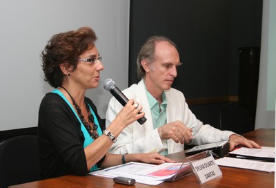 Sylvia Duarte Dantas e Martin Grossmann