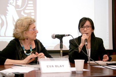 Eva Blay e Aline Yamamoto