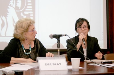 Eva Blay e Aline Yamamoto