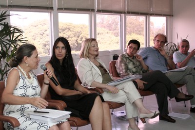 Ana Lydia Sawaya, Leila Costa, Maura Pardini Bicudo Véras, Marilda Gifalli, Martin Grossmann e Euclides Castilho