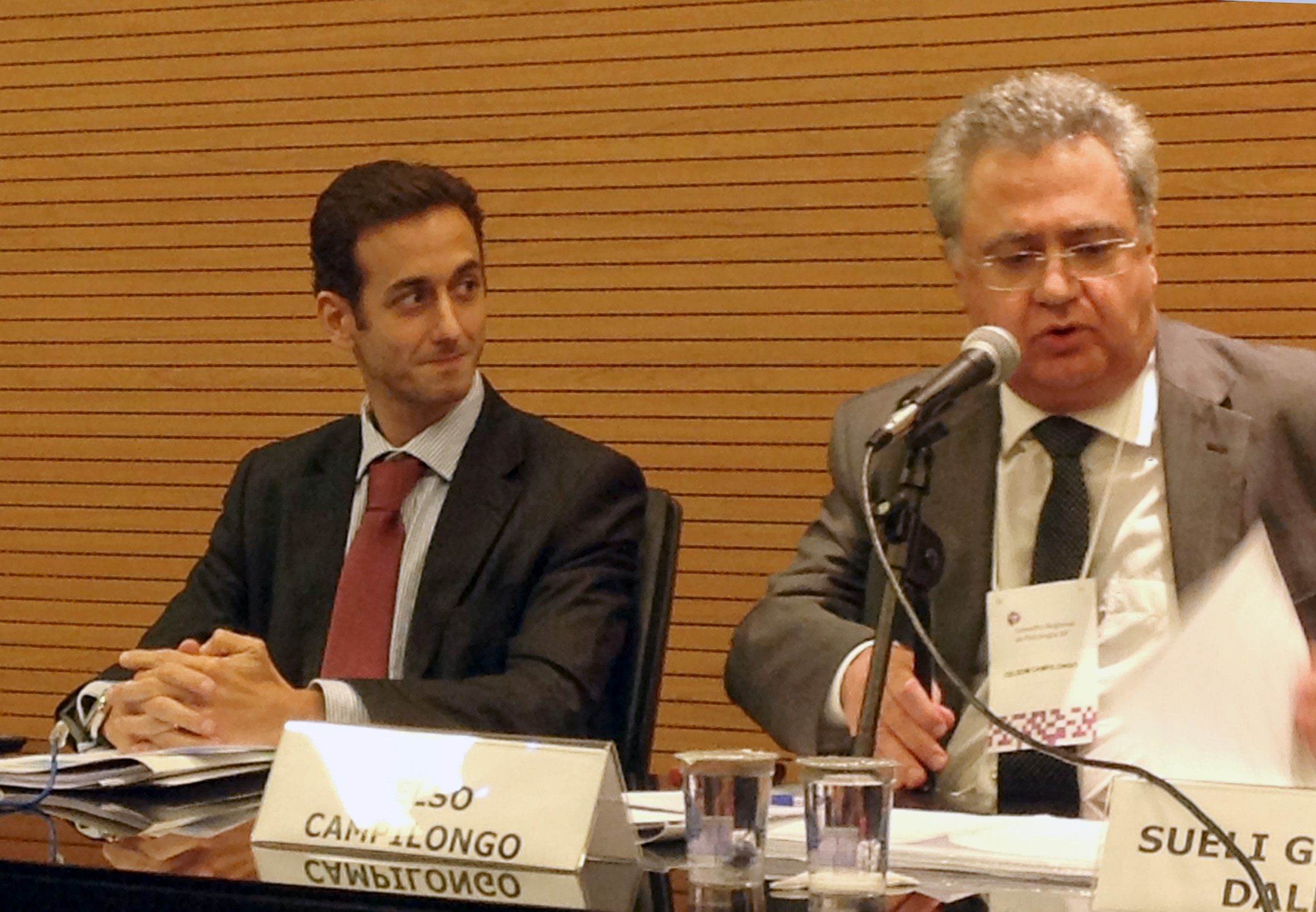 Luiz Rascovski e Celso Campilongo