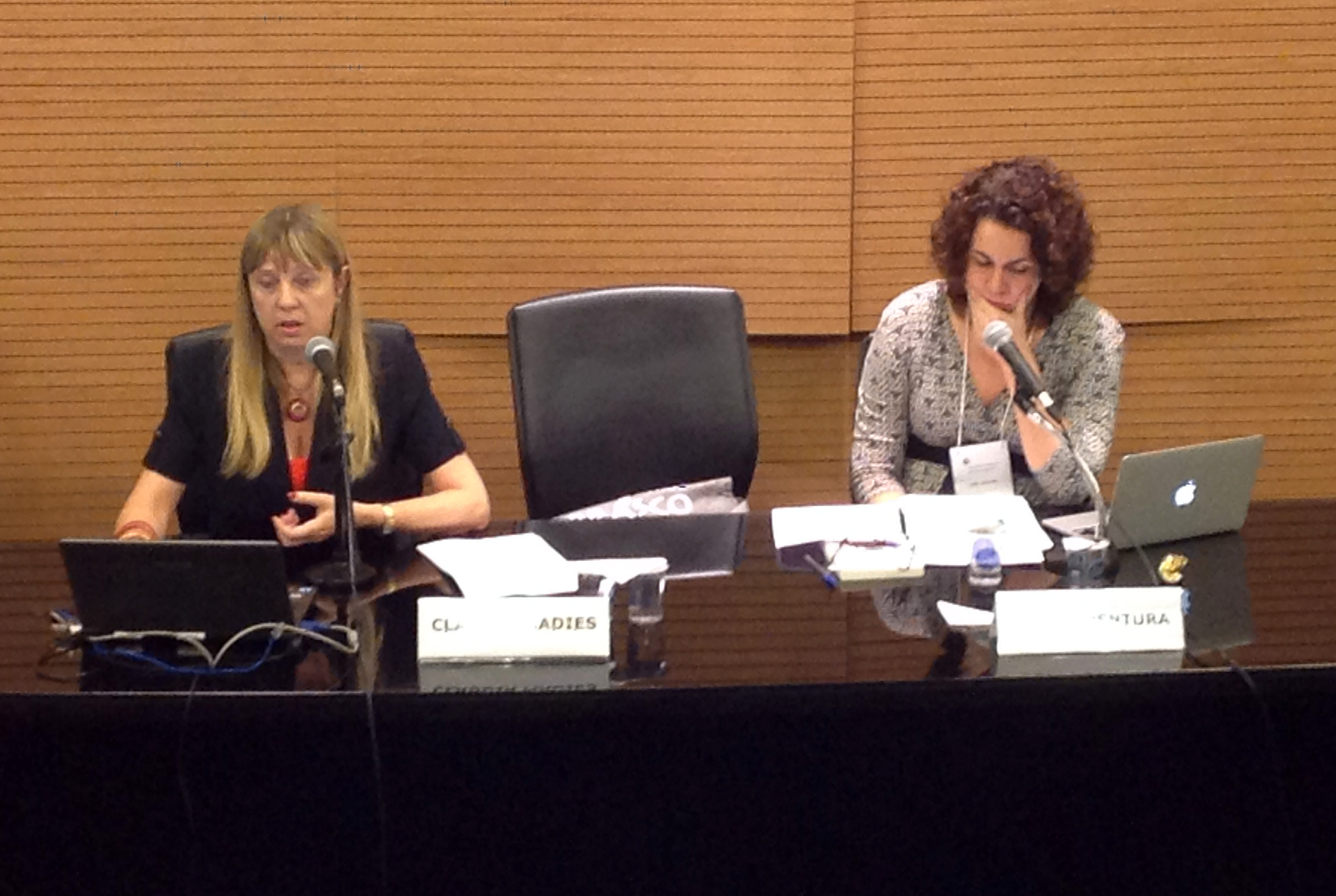 Claudia Madies e Deisy Ventura
