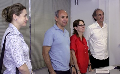 Ana Paula Fracalanza, Wagner Costa Ribeiro, Silvia Helena Zanirato e Martin Grossmann