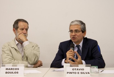 Marcos Boulos e Otávio Pinto e Silva