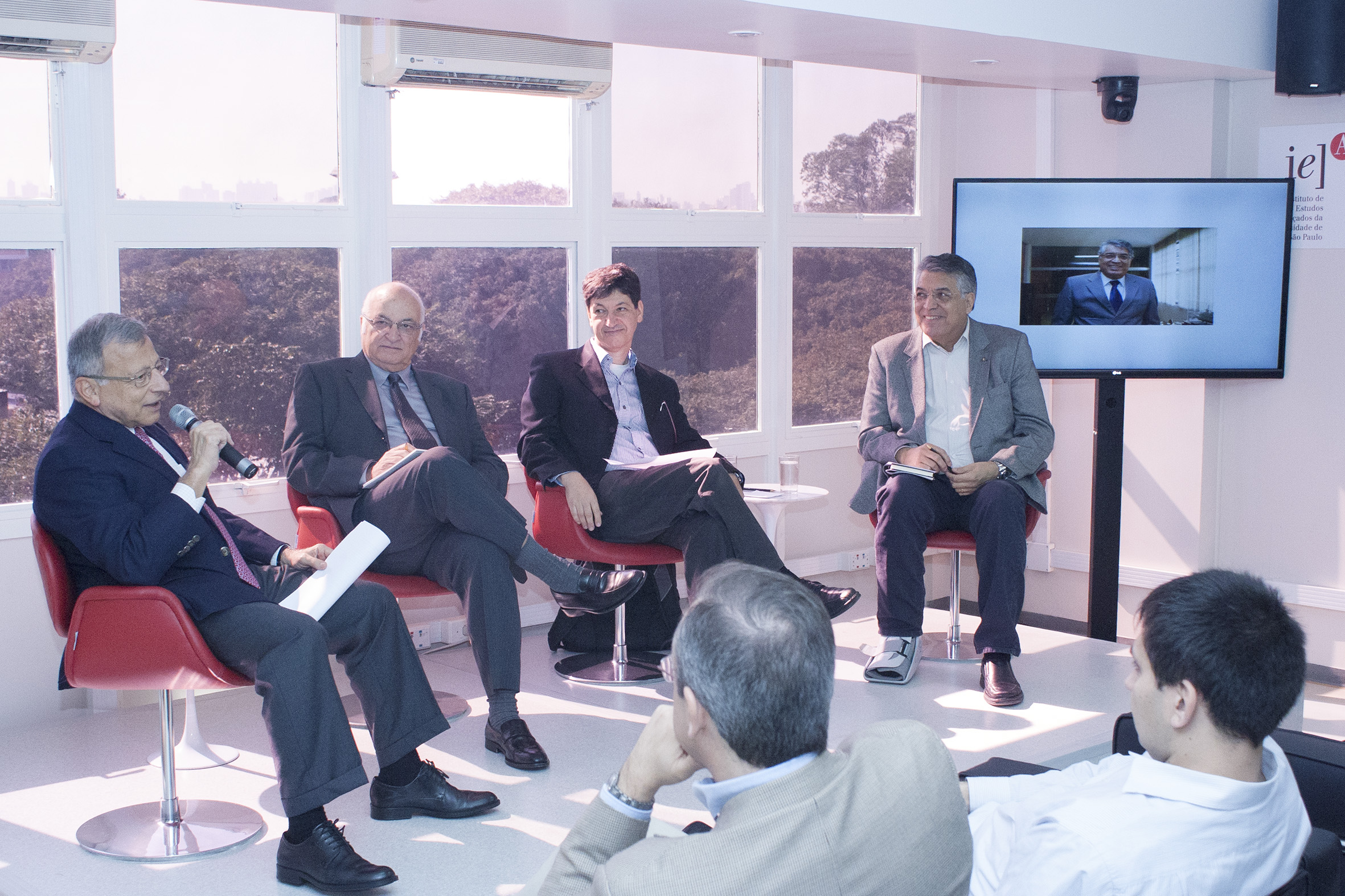 Cláudio Haddad, Roberto Lobo, Mario Salerno e José Roberto Cardoso