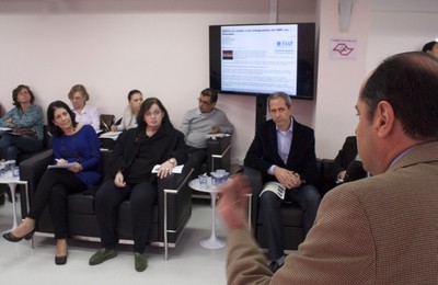 Lucia Maciel Barbosa de Oliveira, Eda Tassara, Renato Corrêa Baena e Eugenio Bucci