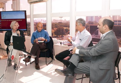 Pedro Jacobi, Eduardo Viola, José Eli da Veiga e Eduardo Felipe Pérez Matias