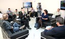 Renato Janine, Massimo Canevacci, Deisy Ventura, Martin Grossmann e Pedro Dallari