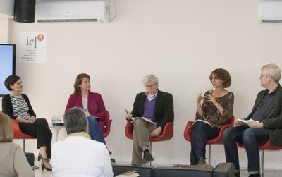 Maria Carmen Lemos, Vanessa Empinnotti, Pedro Jacobi, Lucia de Stefano e Jeroen Warner