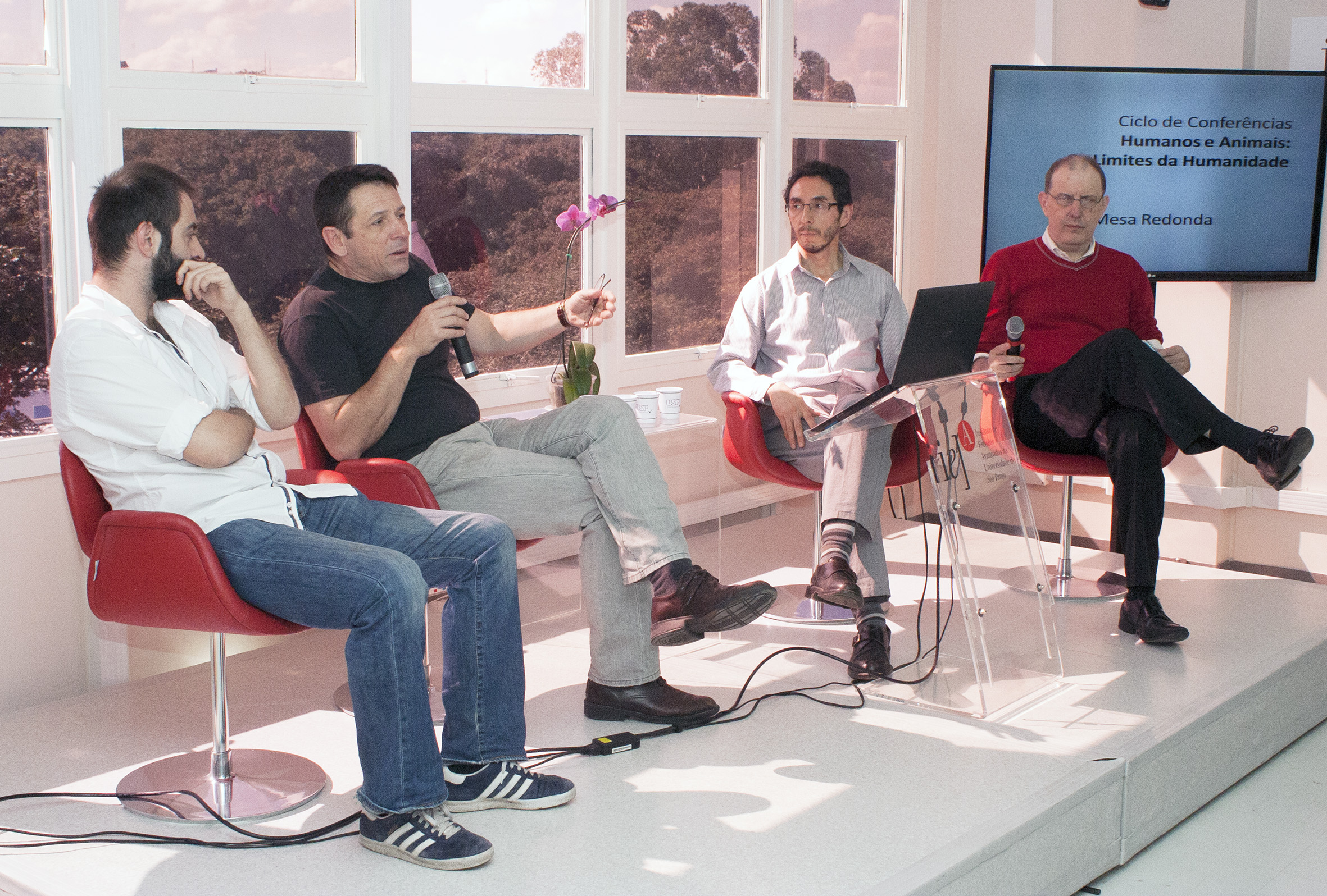 Lorenzo Baravalle, Gustavo Caponi, Hernán Neira e Maurício de Carvalho Ramos