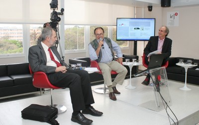 Luiz Nunes de Oliveira, Ciro Teixeira Correia e Martin Grossmann