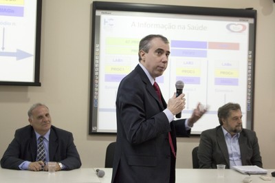 Sérgio Surugi de Siqueira, Marco Antonio Gutierrez e Luiz Natal Rossi 