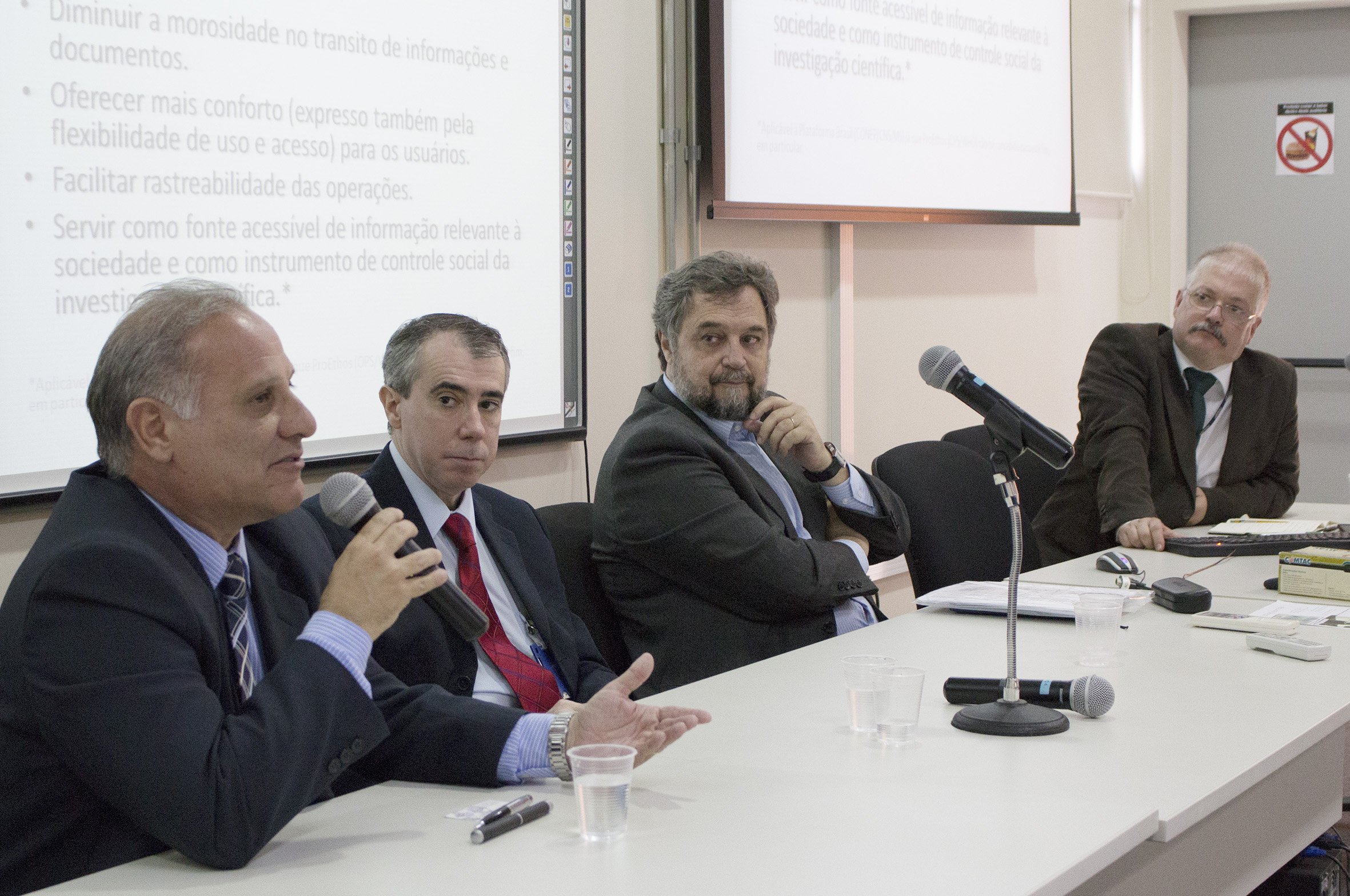 Sérgio Surugi de Siqueira, Marco Antonio Gutierrez, Luiz Natal Rossi e Dalton Luiz de Paula Ramos