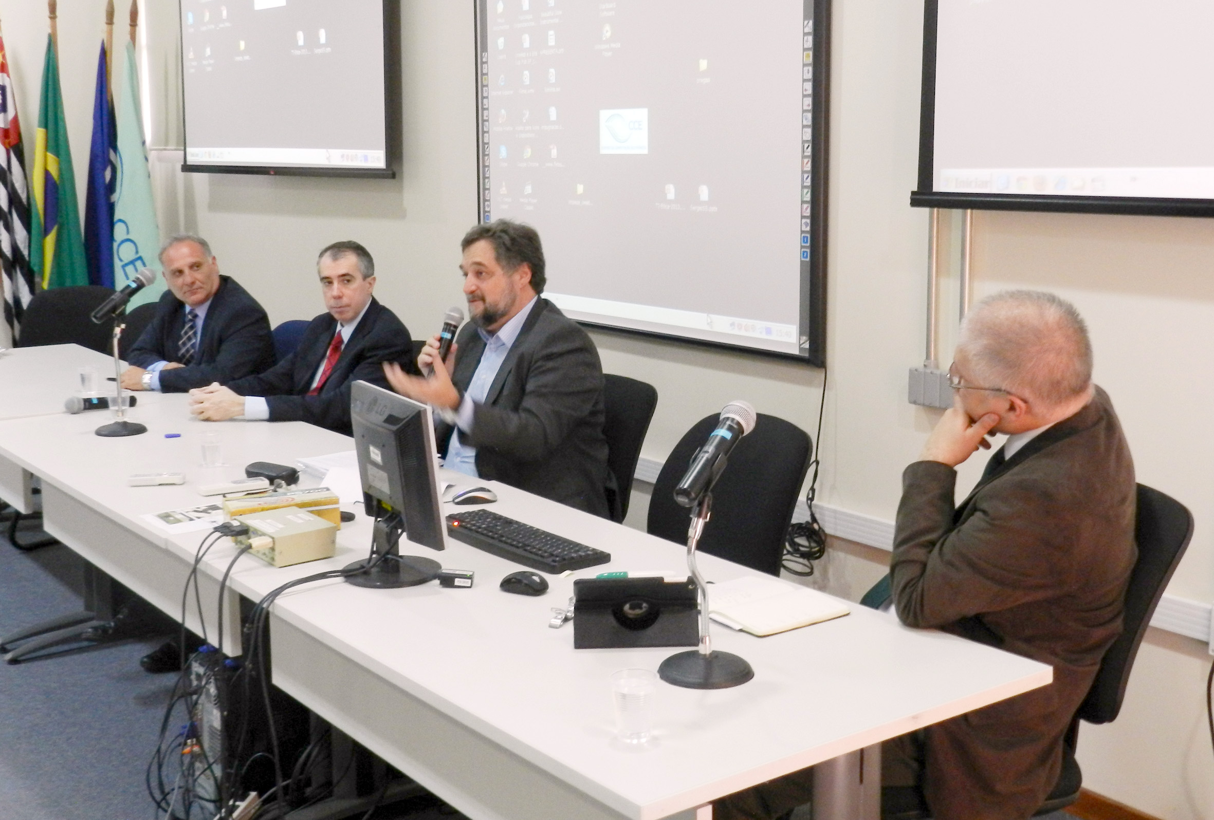 Sérgio Surugi de Siqueira, Marco Antonio Gutierrez, Luiz Natal Rossi e Dalton Luiz de Paula Ramos 
