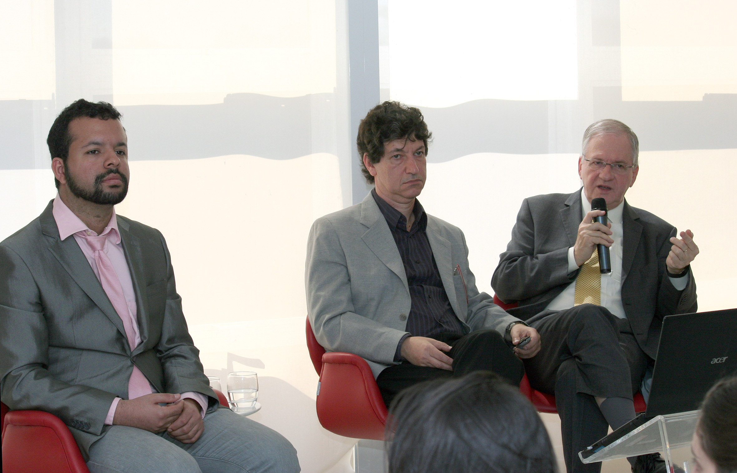 Leonardo Gomes, Mário Sérgio Salerno e Marco Antonio Zago